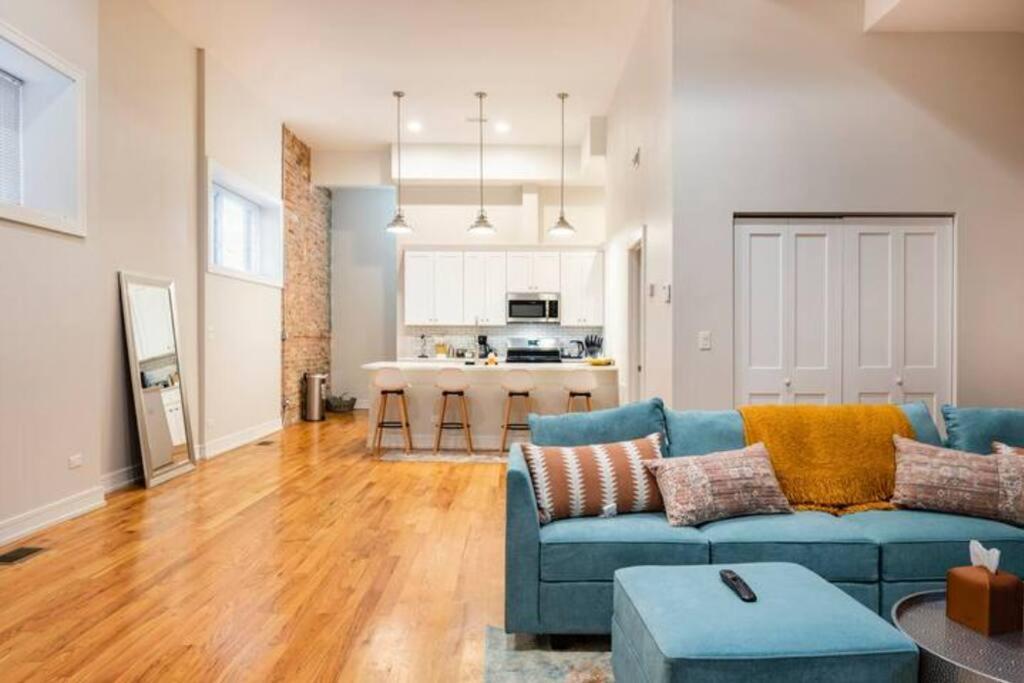 Апартаменты Luxurious Downtown 3 Bed 2 Bth Чикаго Экстерьер фото